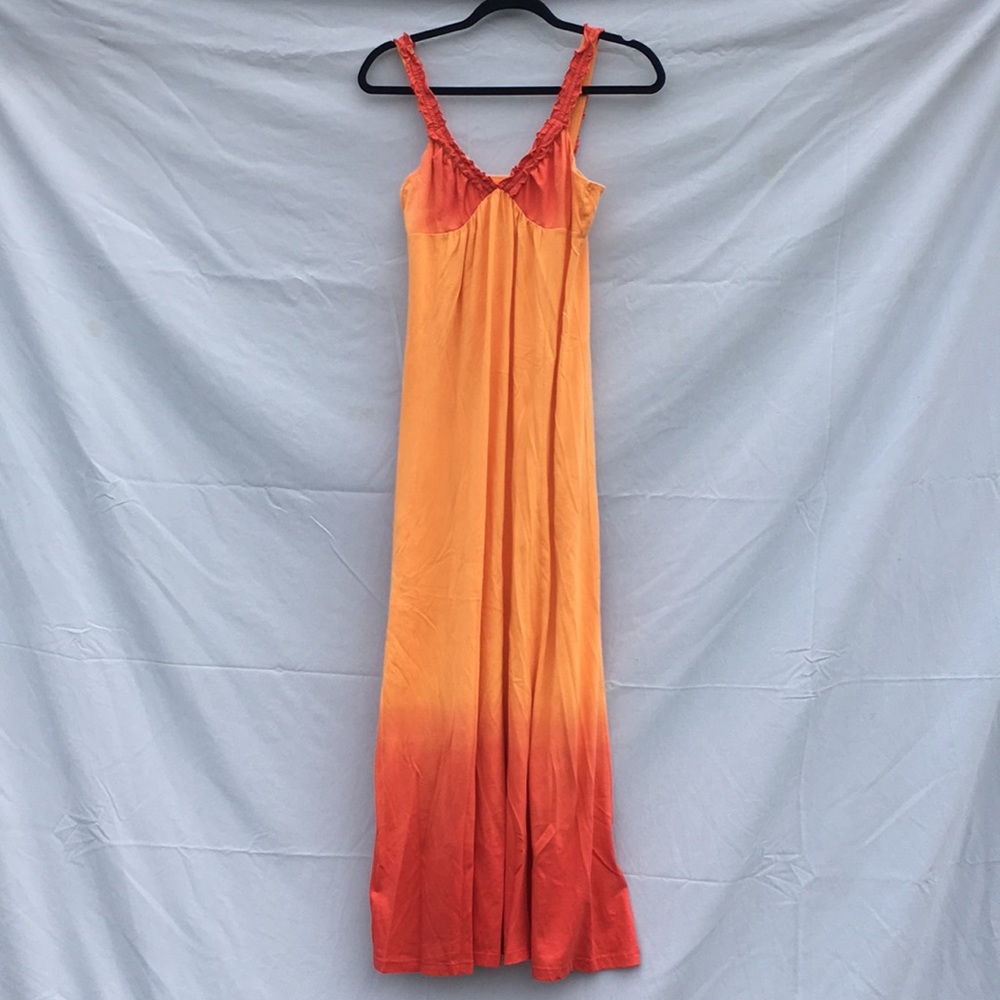NWOT old navy boho hippie hombre dyed maxi dress